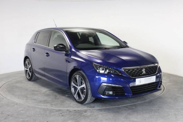 Peugeot 308 1.2 PureTech 130 GT Line 5dr EAT6 Hatchback Petrol Blue