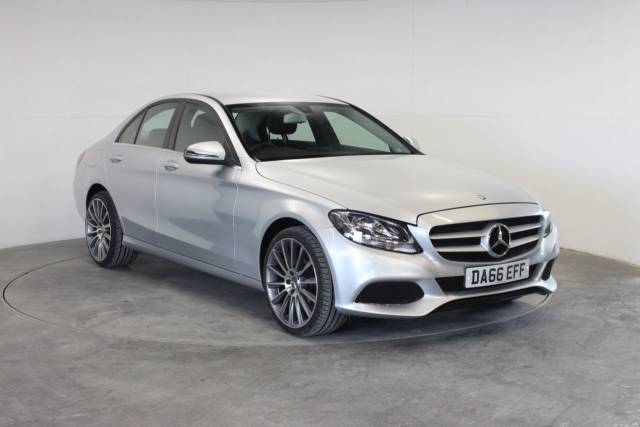 Mercedes-Benz C Class 1.6 C200d SE 4dr - FREE ALLOY UPGRADE Saloon Diesel Silver